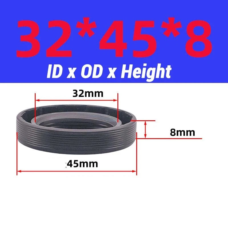 Oil Seal Metric Size Rotary Shaft Seal ID 8-38 mm TC FB Skeleton Oil Seal Rings
