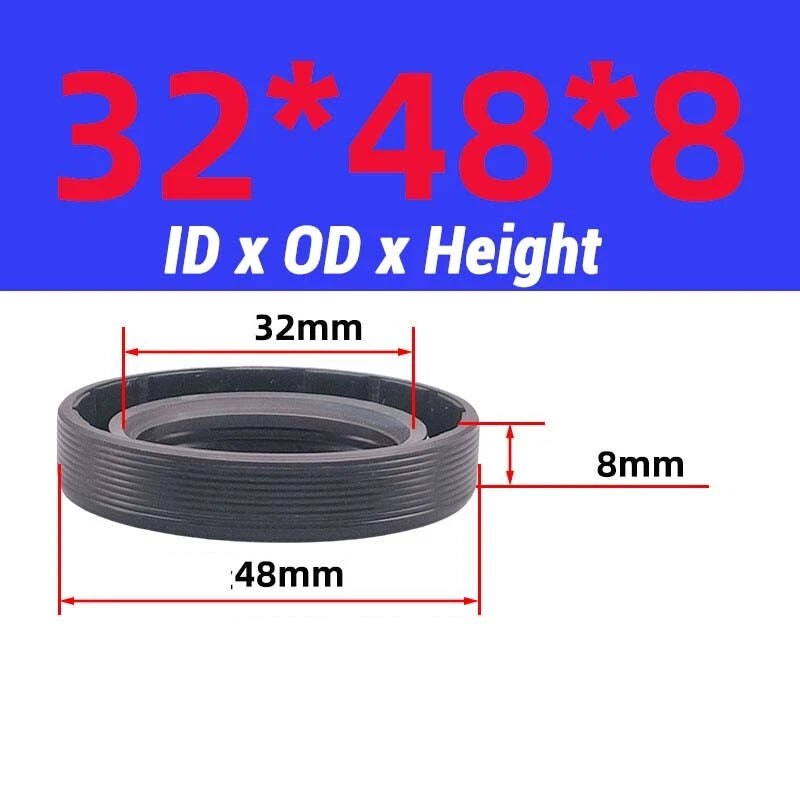 Oil Seal Metric Size Rotary Shaft Seal ID 8-38 mm TC FB Skeleton Oil Seal Rings