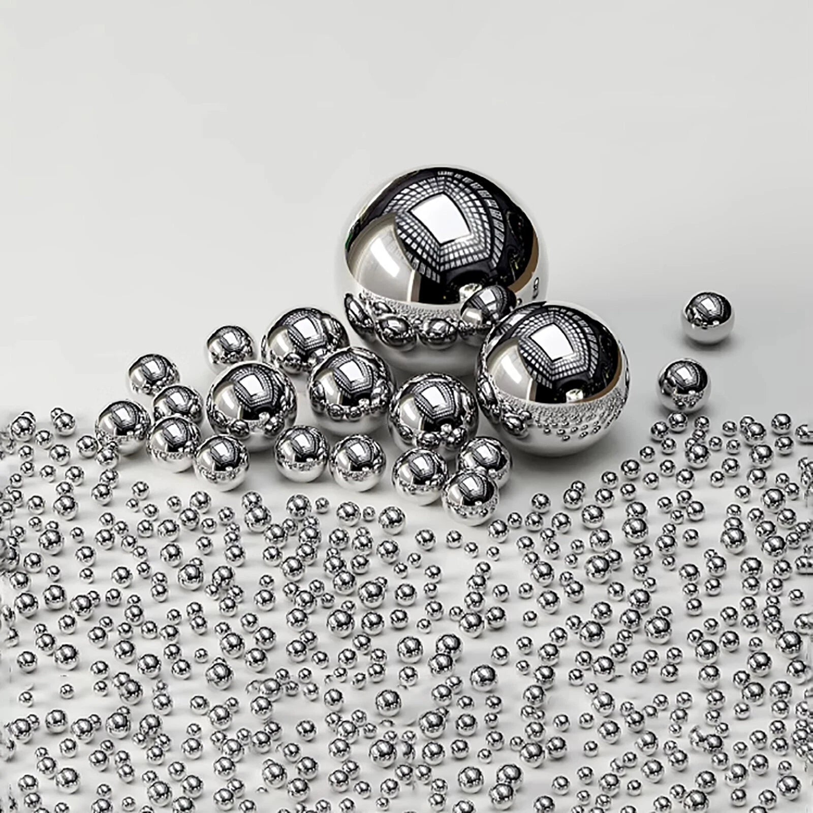 Loose Stainless Steel Ball Bearings High Precision Solid Smooth Ball 0.8 - 100mm