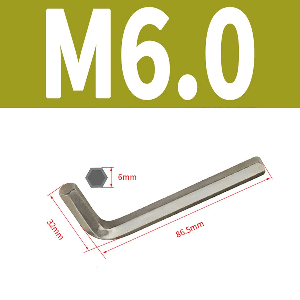 Allen Hex Key Long Arm Metric 0.7mm-17mm Hexagonal Wrench Keys Screwdriver 911-L