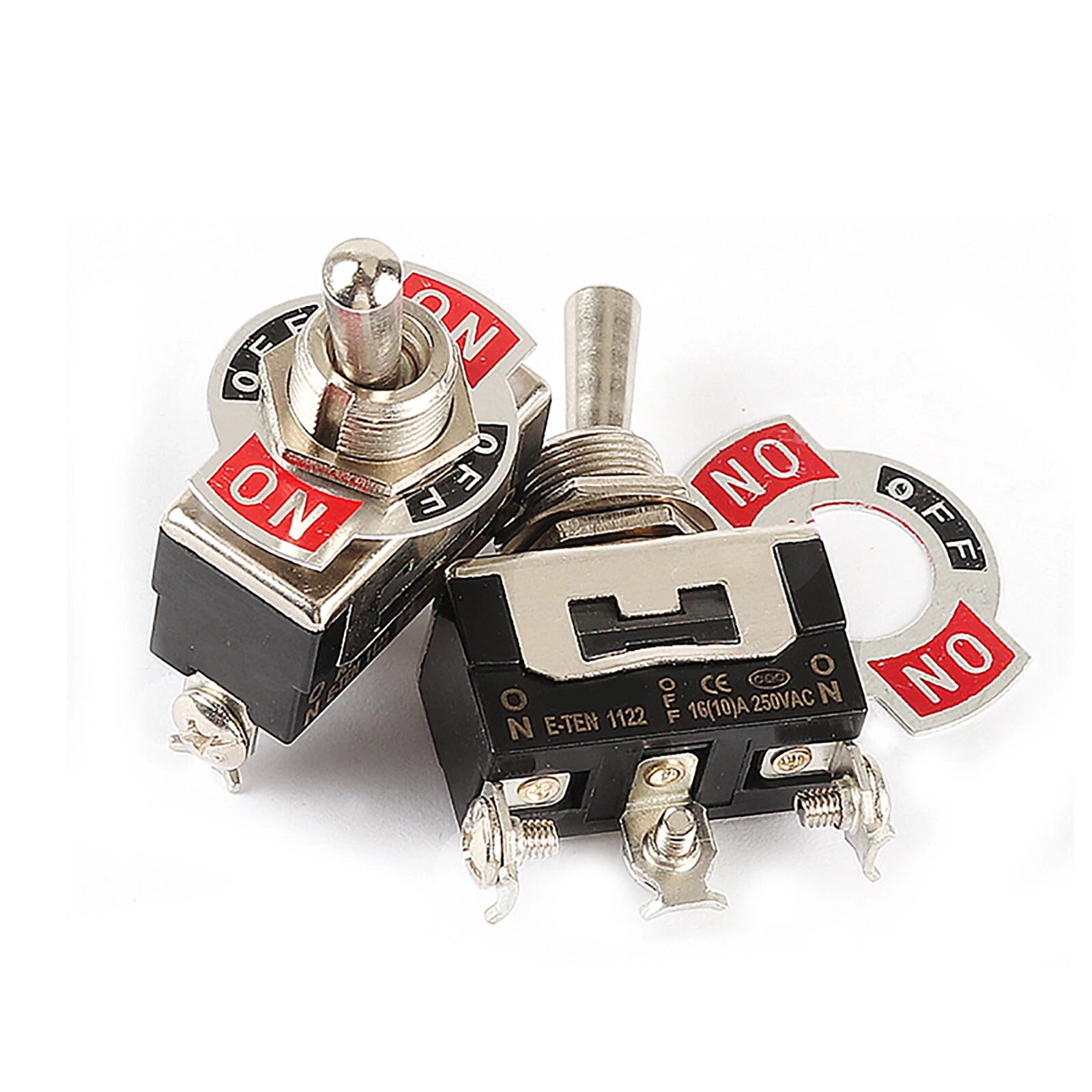 Heavy Duty Toggle Switch — 2 to 12 Position SPST/DPDT, 15A–25A, ON-OFF & ON-OFF-ON