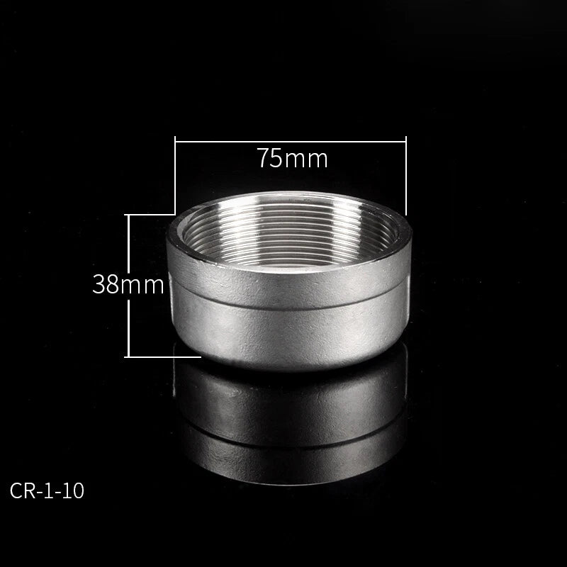 304 Stainless Steel BSP Pipe Plug & Cap Fittings — Male Plugs & Female Blanking Caps