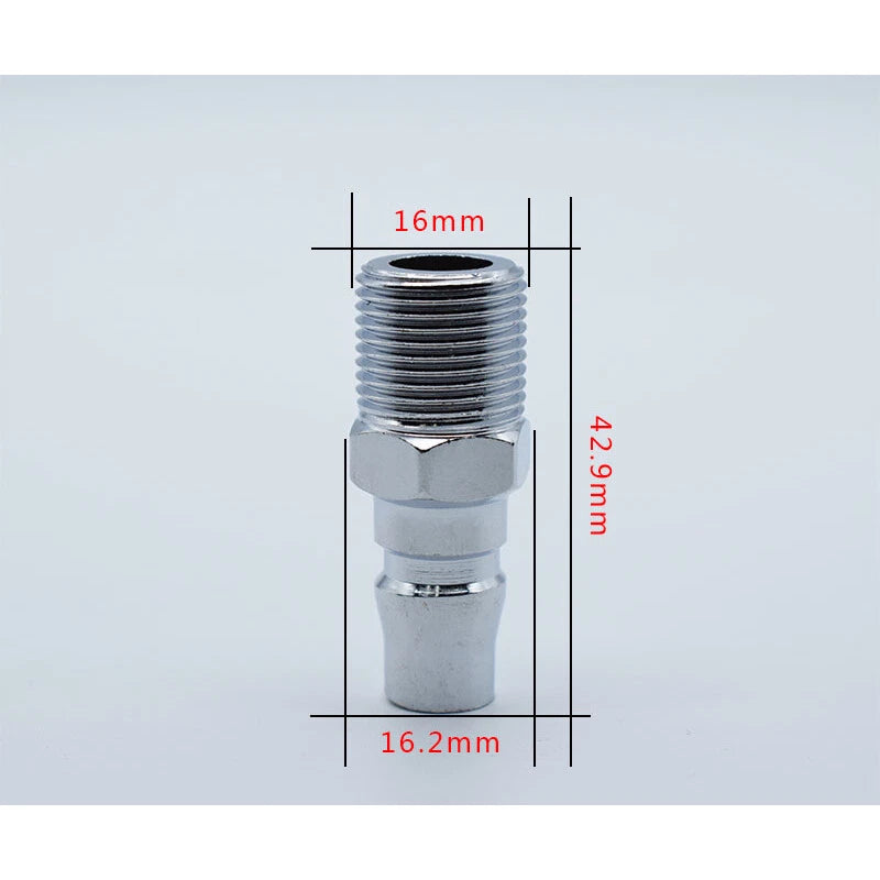 Air Line Hose Coupler Quick Release Female Male Fitting Connector Set Compressor