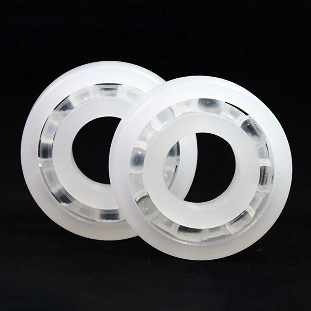 Plastic Bearing PP 608 6000 6001 6004 6206 Glass Balls ID 6mm~30mm Ball Bearings