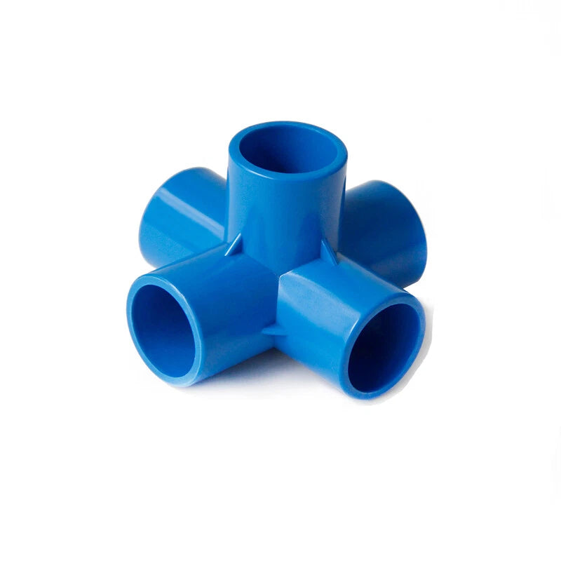 Blue PVC 25mm ID Pressure Pipe Fittings Metric Solvent Weld Various Parts