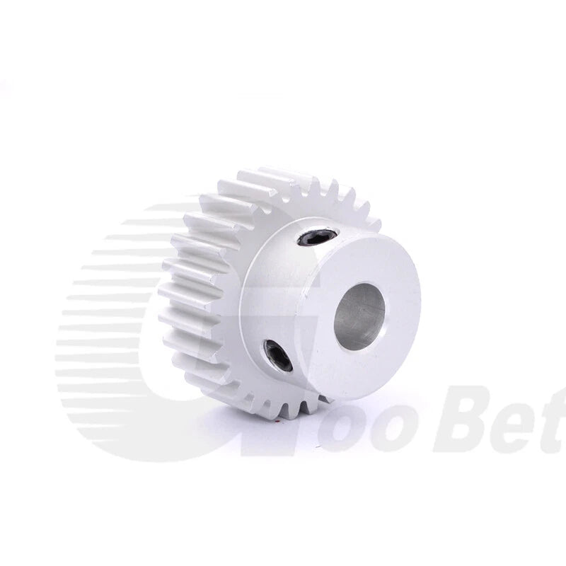 Module 0.5/1/1.5 Precision Spur Gear Aluminium 12-60 Tooth Motor Pinion with Hub