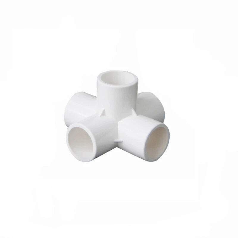 White PVC 20mm ID Pressure Pipe Fittings Metric Solvent Weld Various Parts