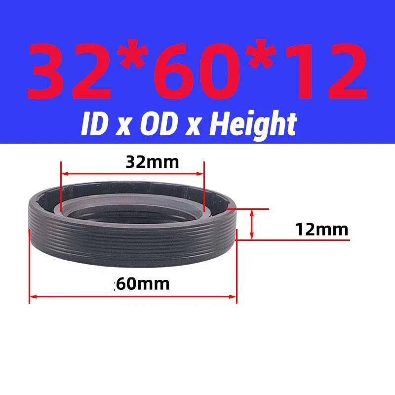 Oil Seal Metric Size Rotary Shaft Seal ID 8-38 mm TC FB Skeleton Oil Seal Rings
