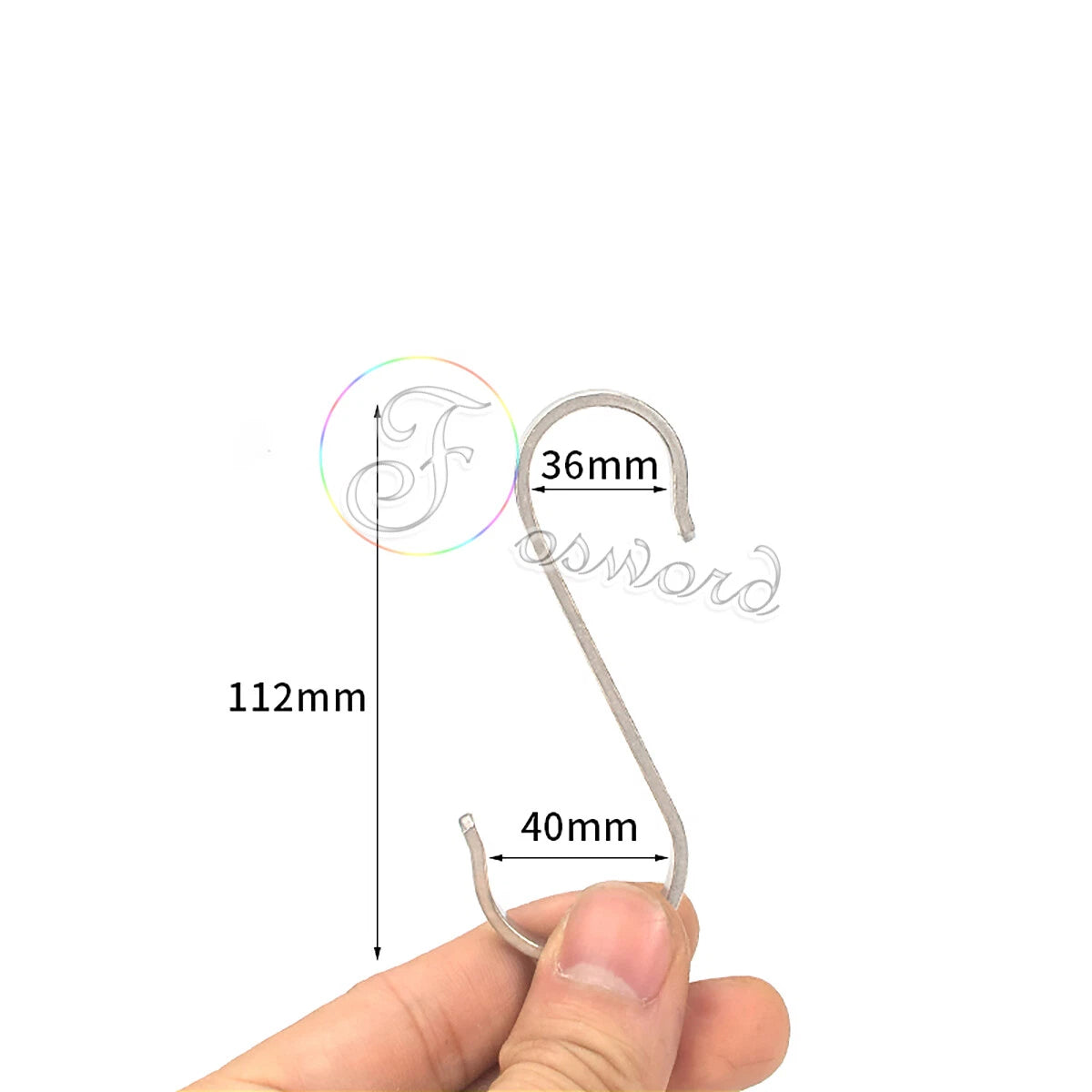 Quality S Hooks Stainless Steel/Alloy Kitchen Bathroom Meat Pan Hook Hanger Hang