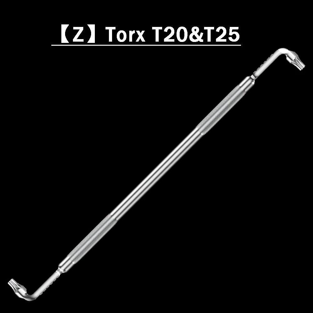 Magnetic Slot Phillips Hex Torx Screwdriver Wrench Right Angle Tight Space Bent