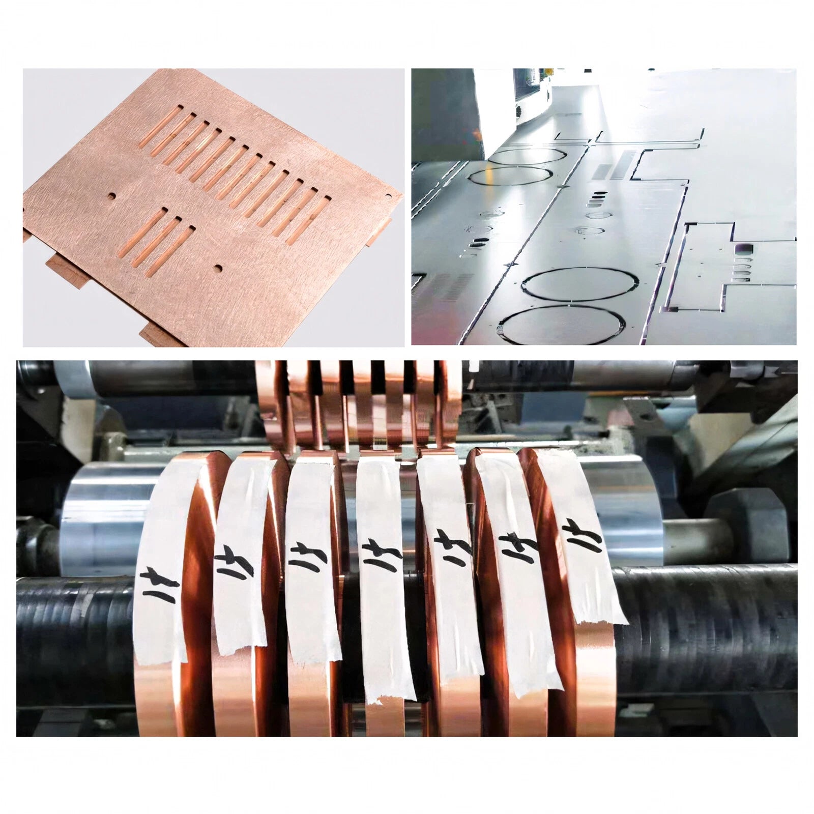 99.9% Copper Sheet Roll Metal Foil Plate 0.01mm-0.06mm Thick, 5mm-300mm Width
