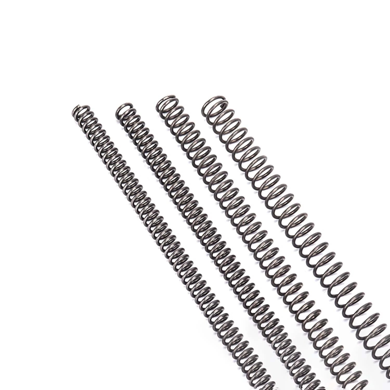 Length 300mm Compression Spring Steel 0.3mm - 3mm Wire Dia Pressure Coil Springs