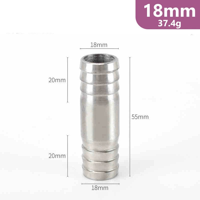 Stainless Steel Barb Hose Fittings — Straight, Elbow, Tee, Y-Piece & Cross