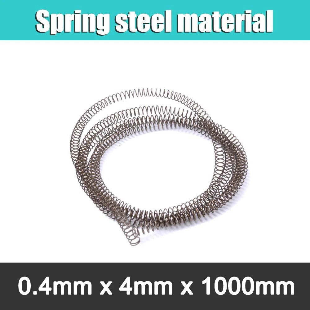 1000mm length Spring Stee Wire 0.3mm-6mm ,OD 6mm-60mm Compression Spring 1 Meter