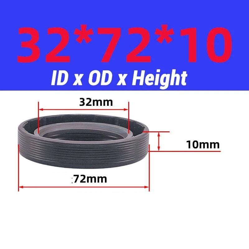 Oil Seal Metric Size Rotary Shaft Seal ID 8-38 mm TC FB Skeleton Oil Seal Rings