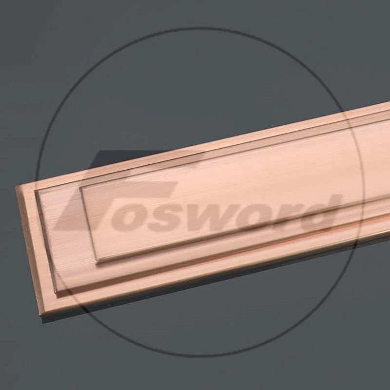 99.9% Pure Copper Cu Metal Flat Bar Copper Strip Copper Plate Thick 5mm- 100mm