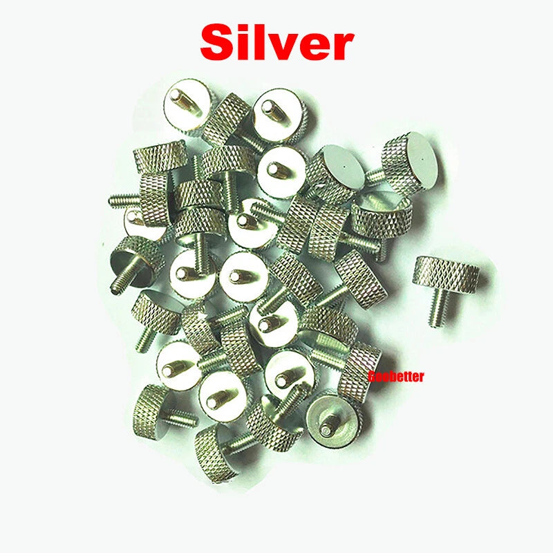 M3*35/40mm Knurled Thumb Screws Aluminum Alloy DIY Hand Tighten Grip Knob Bolts