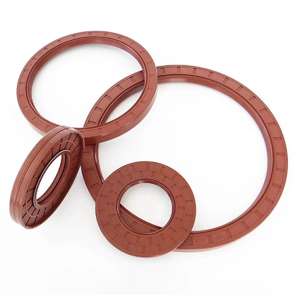 TC/TG Dual Lip FKM Oil Seal — Metric Rotary Shaft Sealing Ring, ID 25–50mm