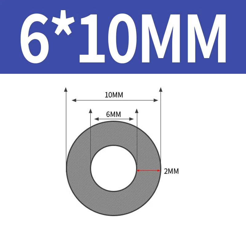 Black Fluorine Rubber Tube Fuel Hose OD 4-38mm,Oil Line Fuel Pipe Tubing Petrol