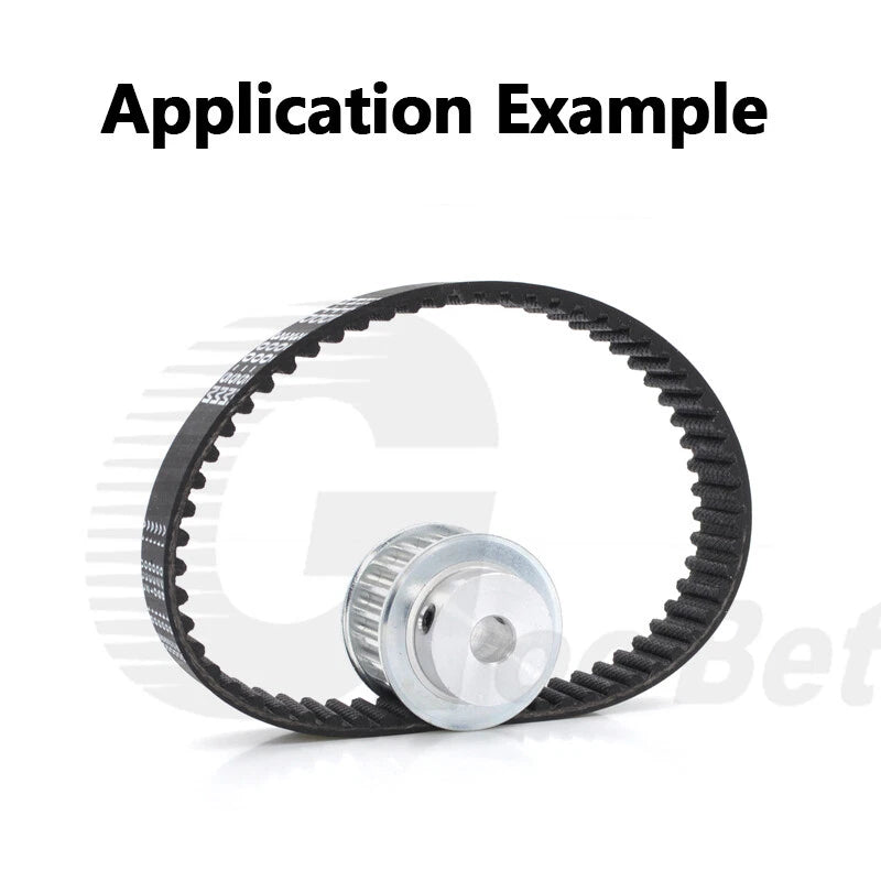5M 15mm Timing Belt Drive Pulley 5mm Pitch 10-40 Tooth 4-25mm Bore HTD Aluminium