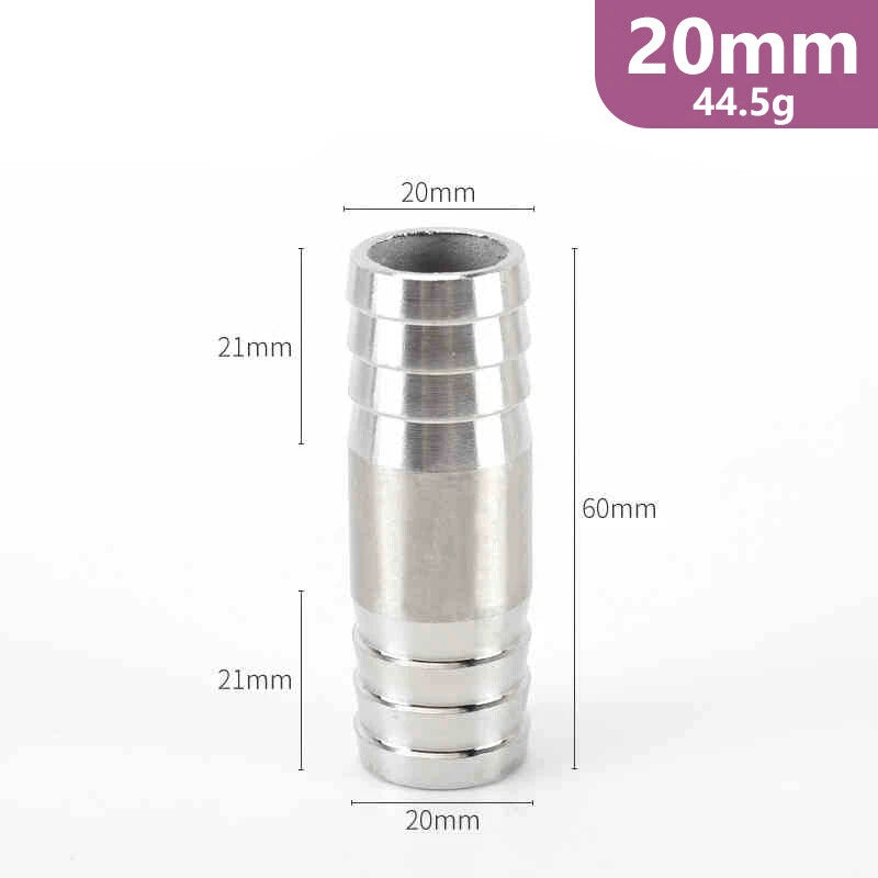 Stainless Steel Barb Hose Fittings — Straight, Elbow, Tee, Y-Piece & Cross