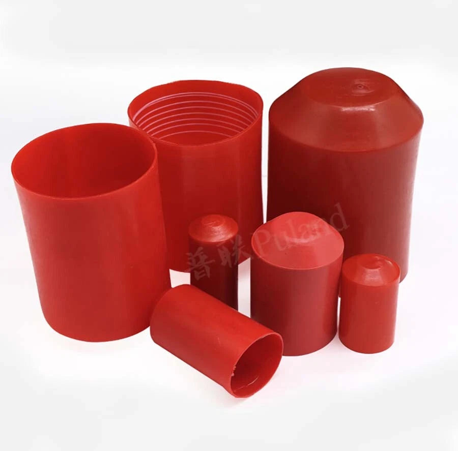 Adhesive Glue-Lined Heat Shrink End Caps — 8mm to 65mm, Black Red Green