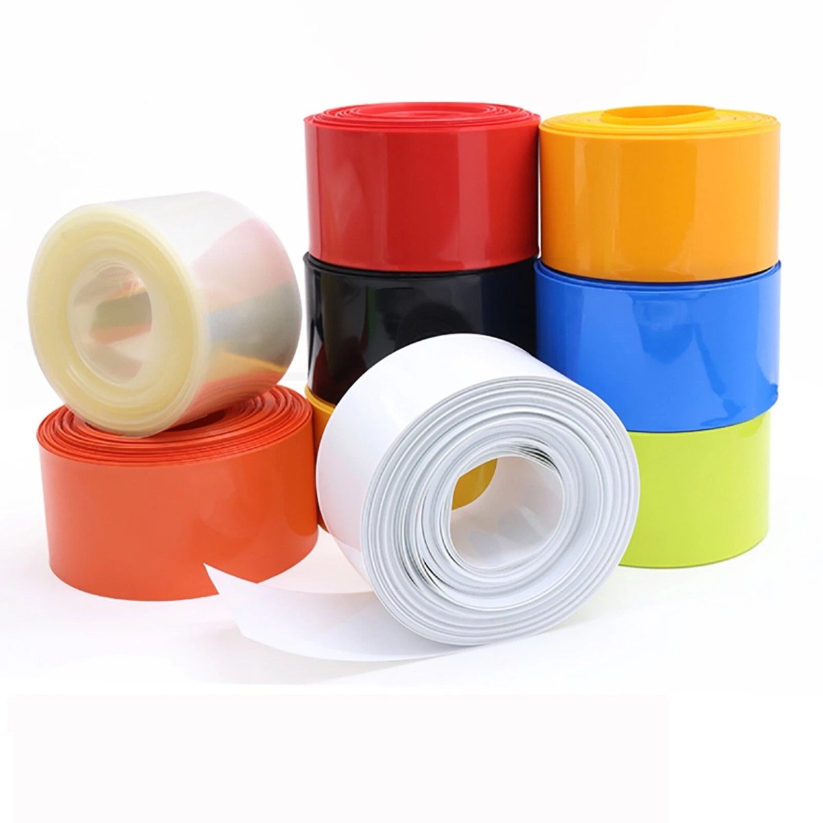 PVC Heat Shrink Tubing for RC Battery Packs — 7mm to 625mm, LiPo NiMH NiCd, 4 Colors - HomeDIYer