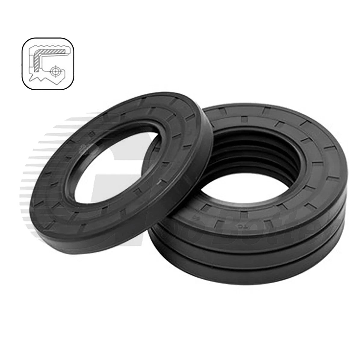 TC Skeleton Oil Seal | NBR Double Lip Rotary Shaft Seal | ID 40mm 41mm 42mm