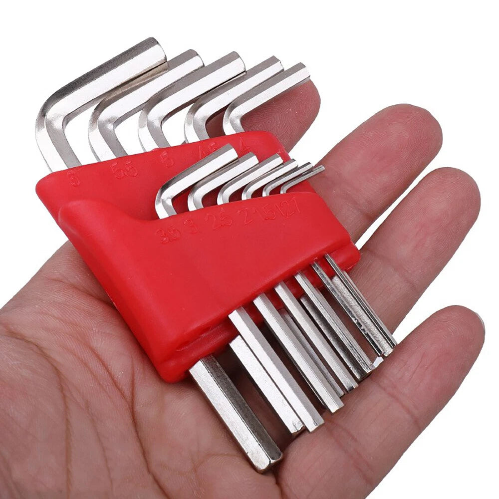 L Shaped Hexagon Key Allen Wrench Screws High Strength Class 12.9 45 Gauge Steel