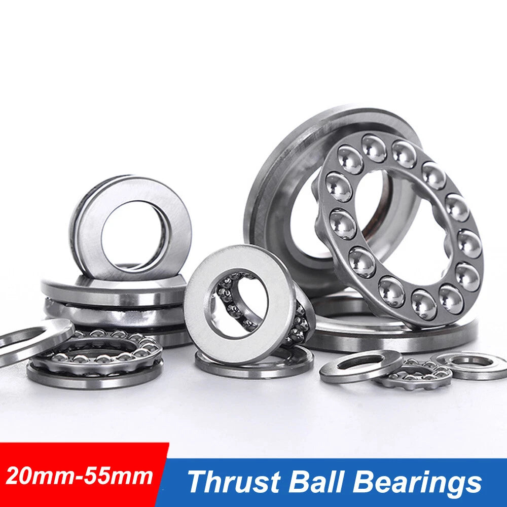 51304-51311 Series 3 Part Thrust Ball Bearings 20/25/30/35/40/45/50/55mm ID