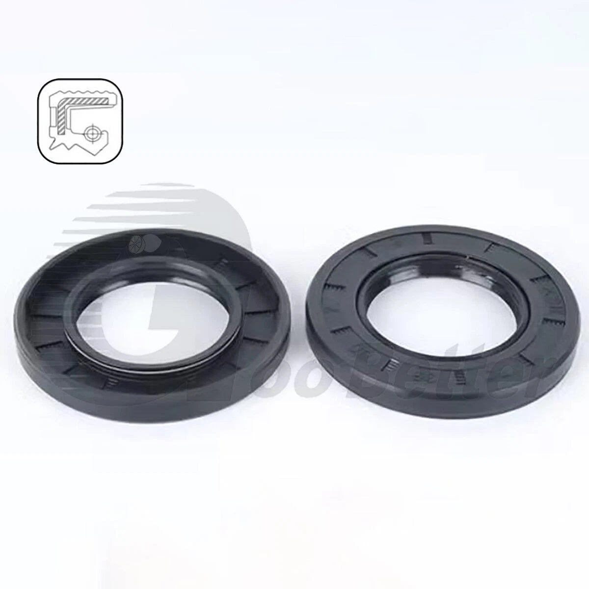 TC Oil Seal NBR Double Lip Rotary Shaft Seal — ID 11–15mm, Multiple Sizes (5-Pack)