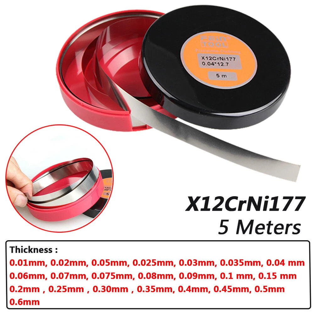 0.01 to 0.6 mm Thick Stainless Steel Sheet Shim Plate Foil Gasket High Precision