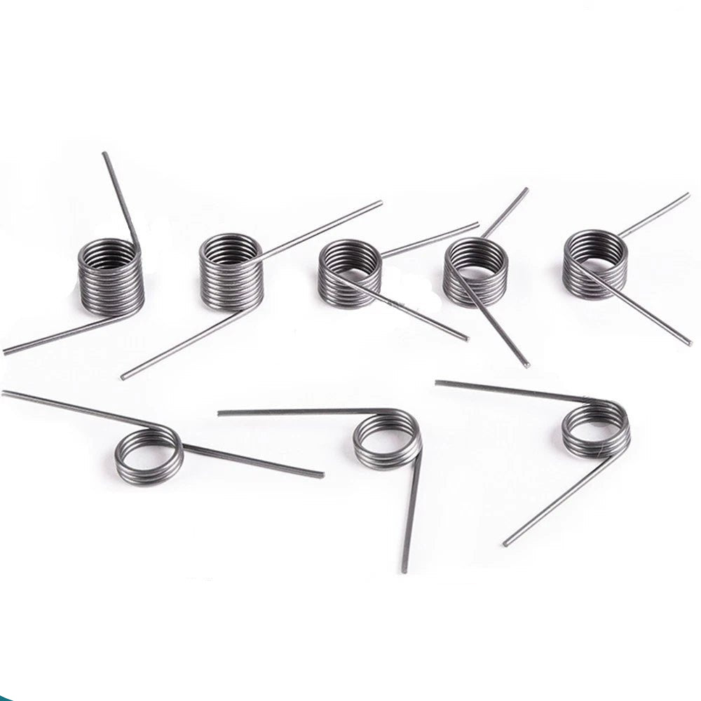 Torsion Spring (pack of 10), 2.5mm wire diameter, 12mm - 30mm OD, Right spring - HomeDIYer
