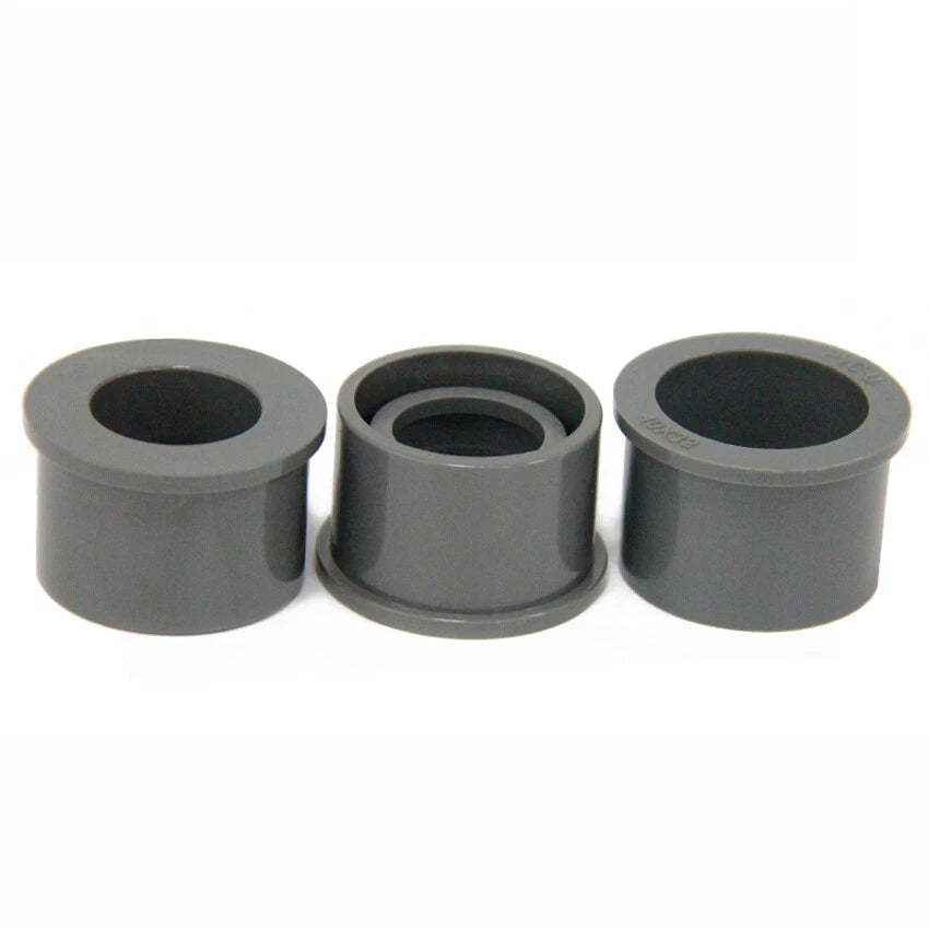 16-90mm PVC Water Supply Pipe Fittings Reducing Bushing Adapter Connector Joints