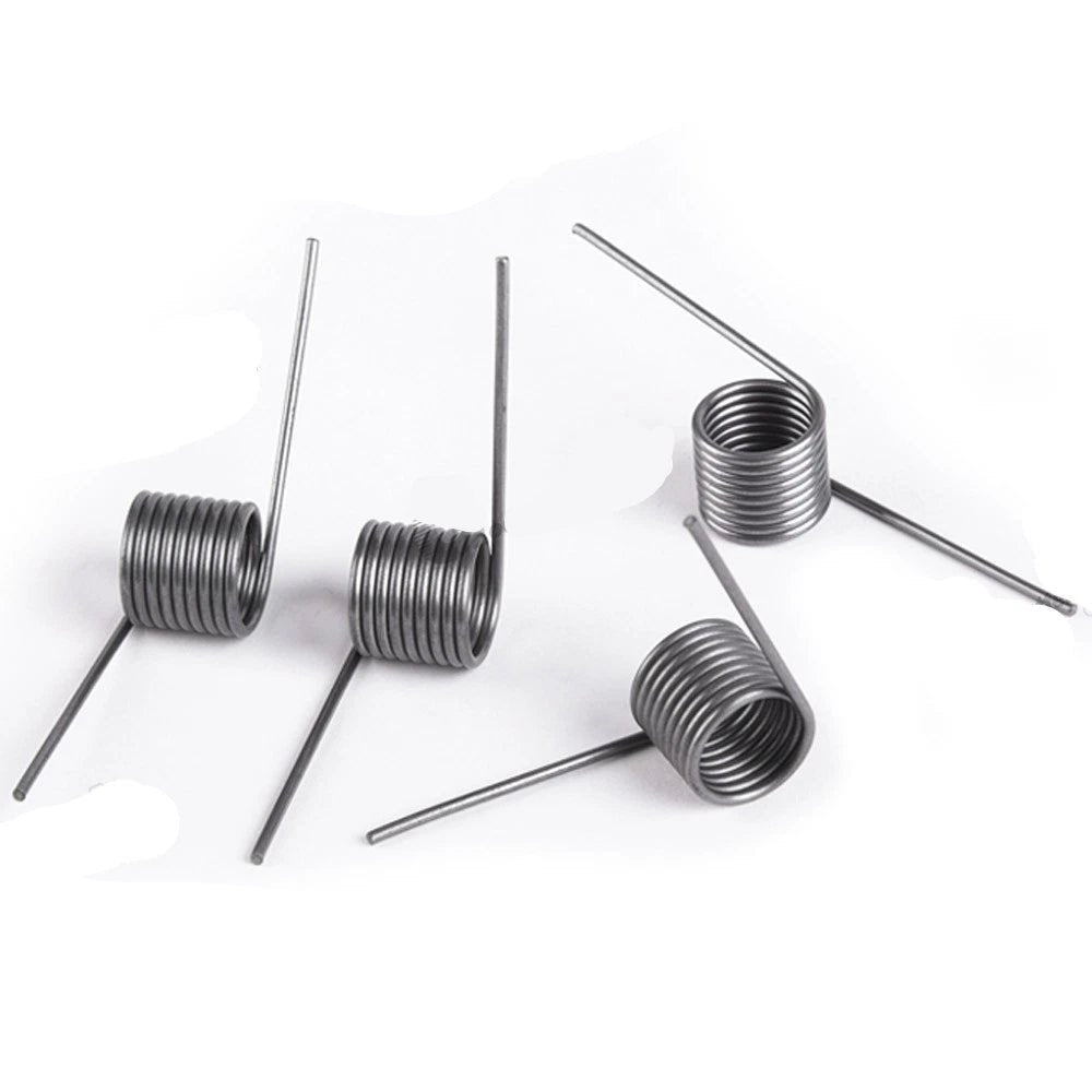 Torsion Spring (pack of 10), 0.8mm Wire diameter, 5mm - 10mm OD, Right spring - HomeDIYer