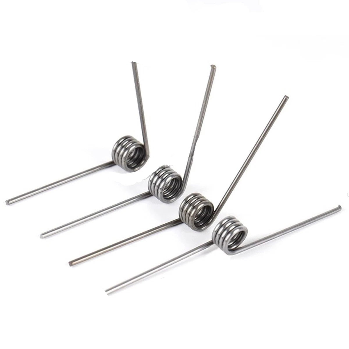 Torsion Spring 3 - 9 Coil (10 pcs), 1.8mm Wire dia, 10~20mm OD, Left spring Steel - HomeDIYer