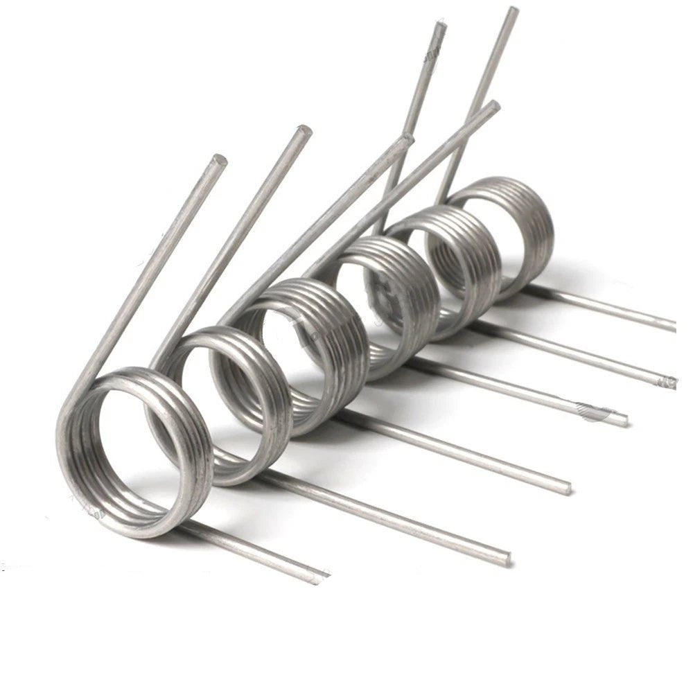Torsion Spring (pack of 10), 1.4mm wire diameter, 7mm - 15mm OD, Right spring - HomeDIYer