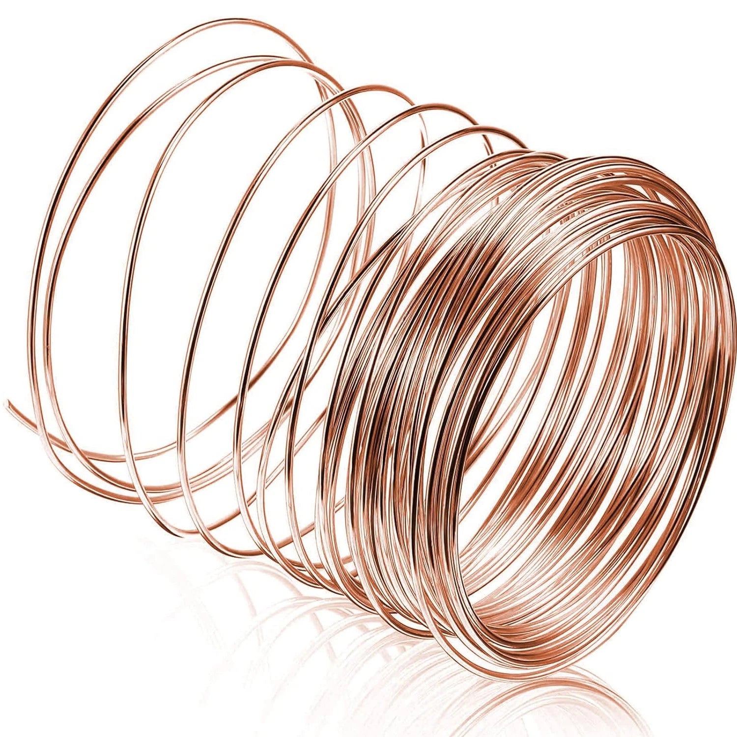 Pure Copper Wire Bare Uncoated Assorted Sizes Ø0.2mm-6mm Round Solid Copper Wire
