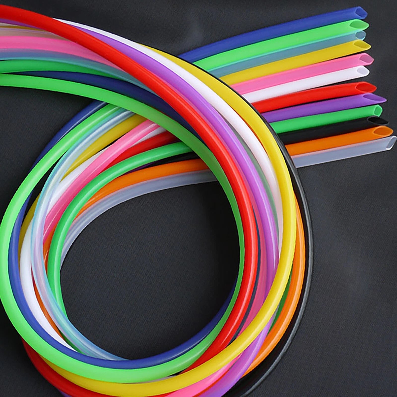 Food Grade Silicone Tube Hose Pipe Flexible Soft Rubber Various Sizes And Colors