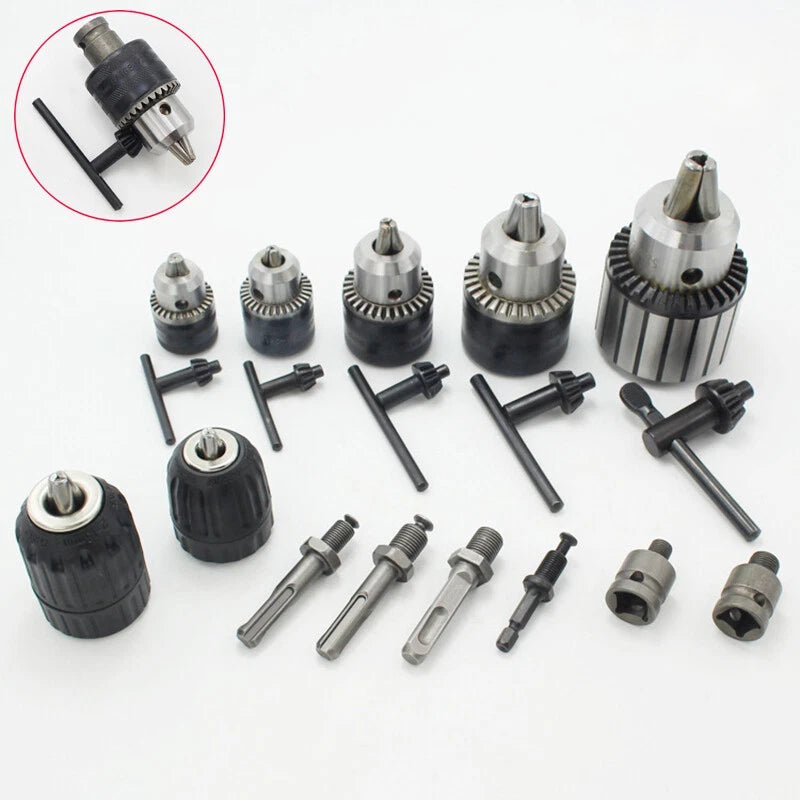 10/13/16mm Drill Chuck Socket Adapter Hex Drill Chuck Converter Impact Wrench