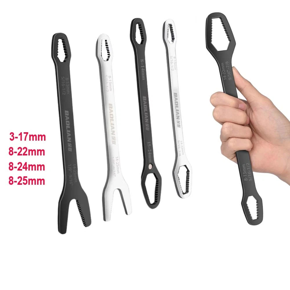 8-24mm Universal Torx Wrench Double-head Self-tightening Adjustable Wrench Tools