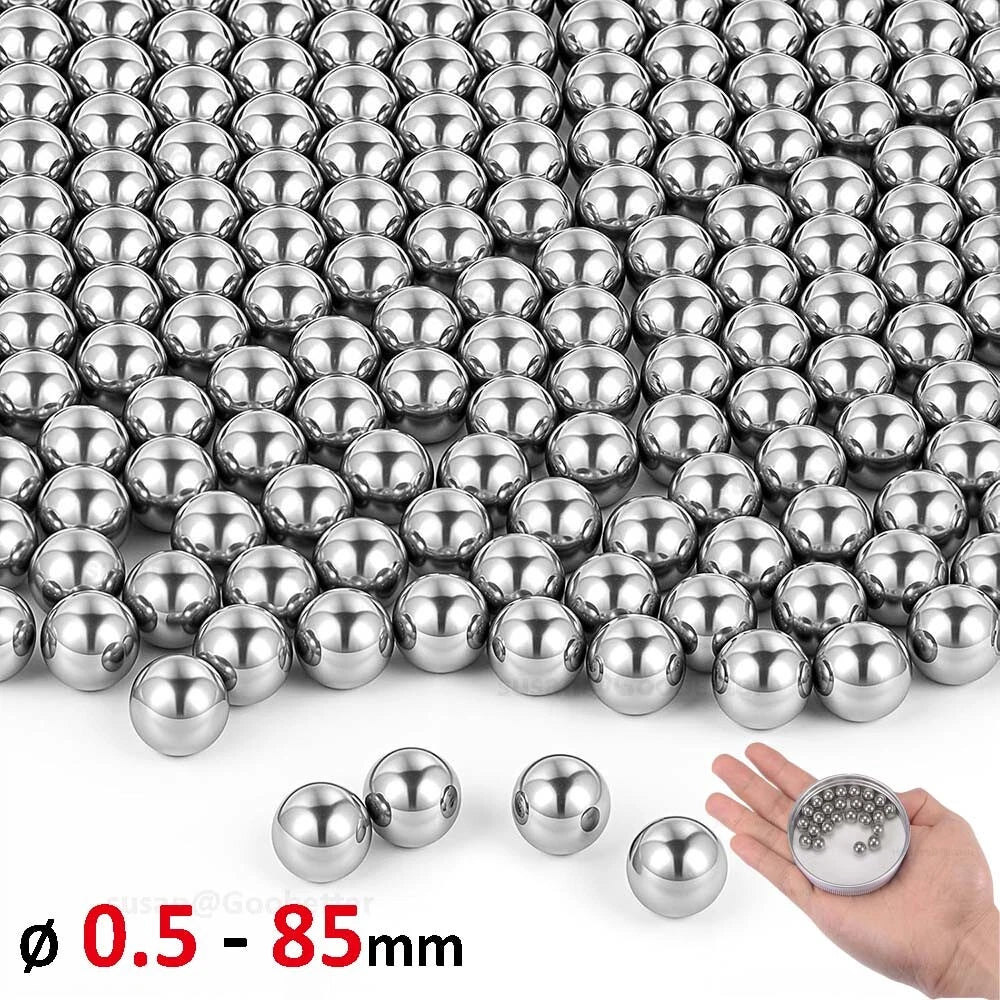 Stainless Steel Ball Bearings Bikes Replacement Bicycle Bearings 0.5mm - 85mm