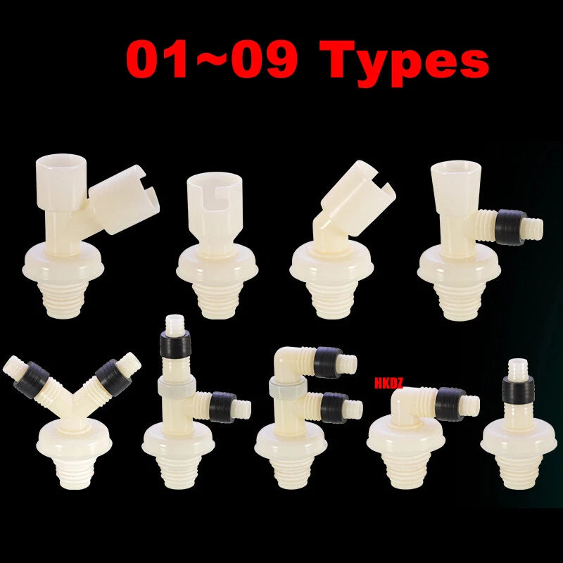 Washing Machine Drain Hose Connector — Tee, Elbow, Straight & Triple Fittings for Sink & Basin