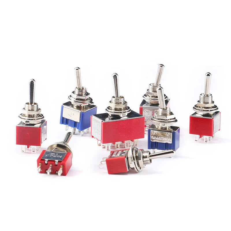Mini Toggle Switch ON-ON ON-OFF-ON 3 6 9 12 Pin – Dashboard & Model Railway