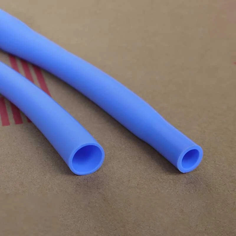Blue Silicone Heat Shrink Tubing — Flexible, High-Temp Resistant, φ1mm–φ12mm
