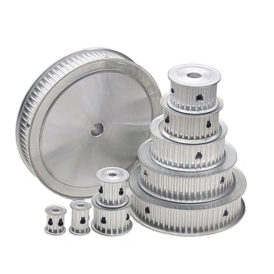 HTD-5M 12T-100T Timing Belt Pulleys Pitch 5mm AF-type Drive Pulley Width 21mm