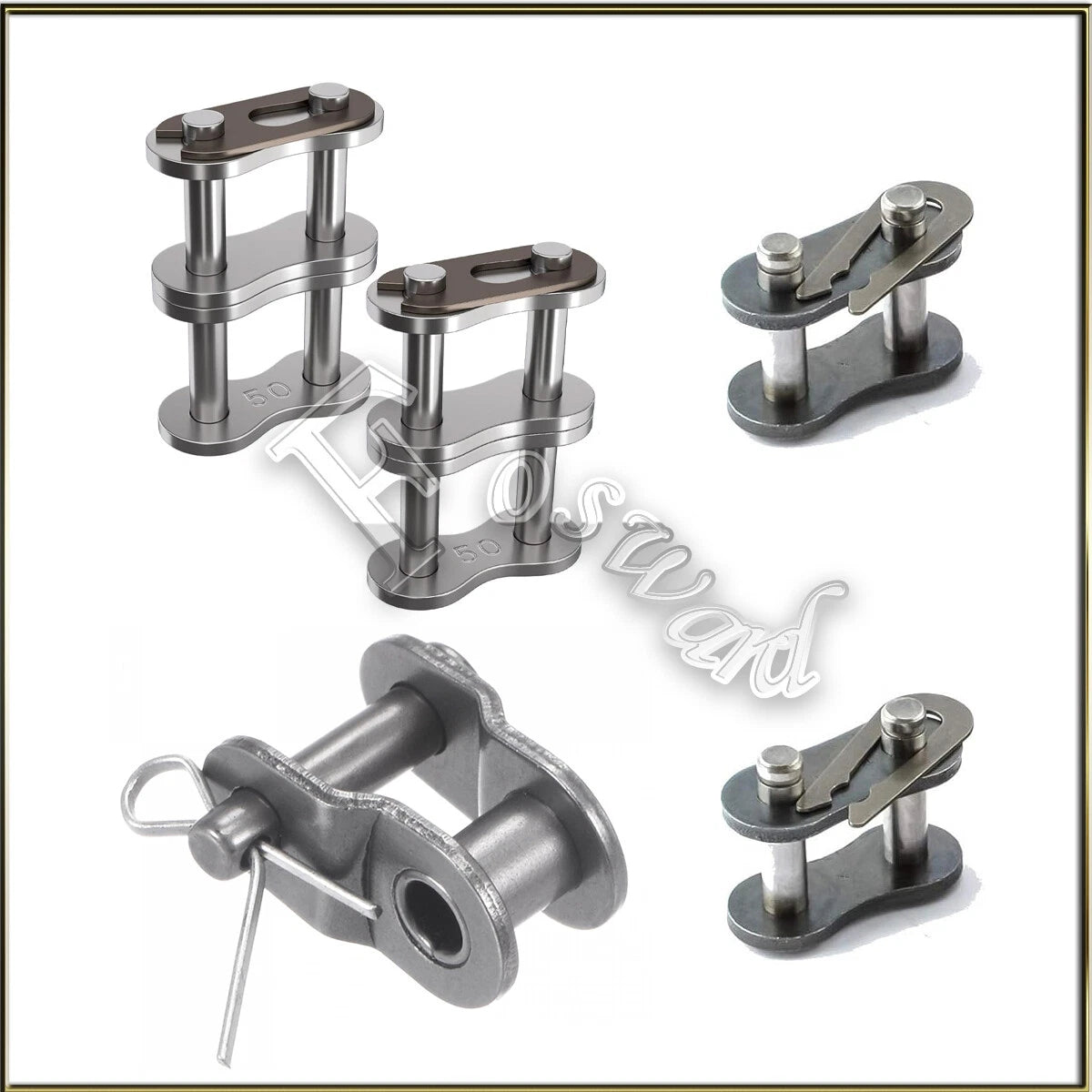 Roller Chain Connecting Links Simplex/Duplex Roller Heavy Duty for Bycicles Bike