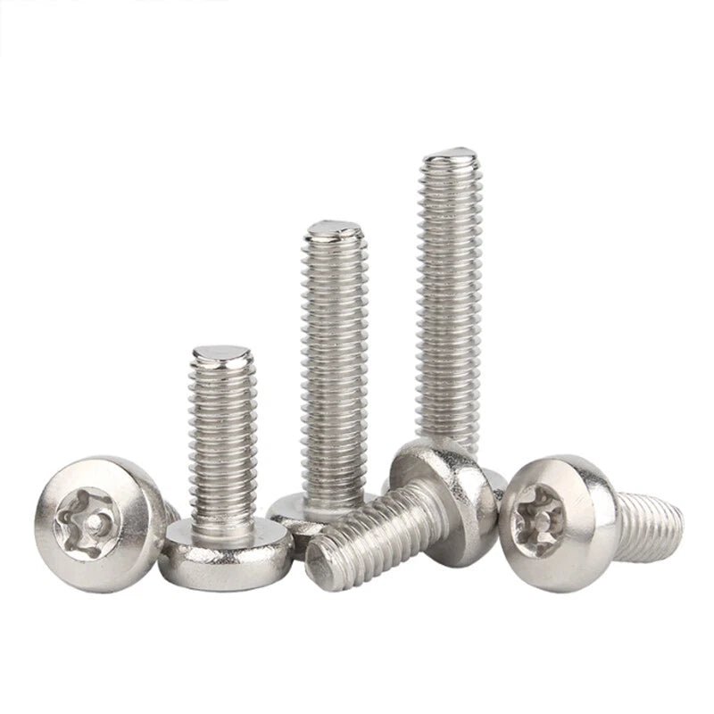 M5 M6 A2 Stainless Pan Head Torx Pin Security Machine Screws | Anti - Vandal Bolts - HomeDIYer
