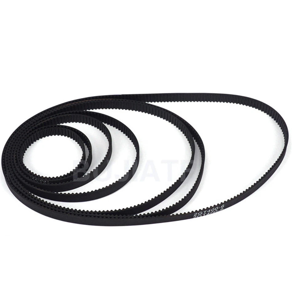 GT2 6mm Closed Loop Timing Belt — 2mm Pitch, 208mm to 1360mm, for 3D Printers & CNC