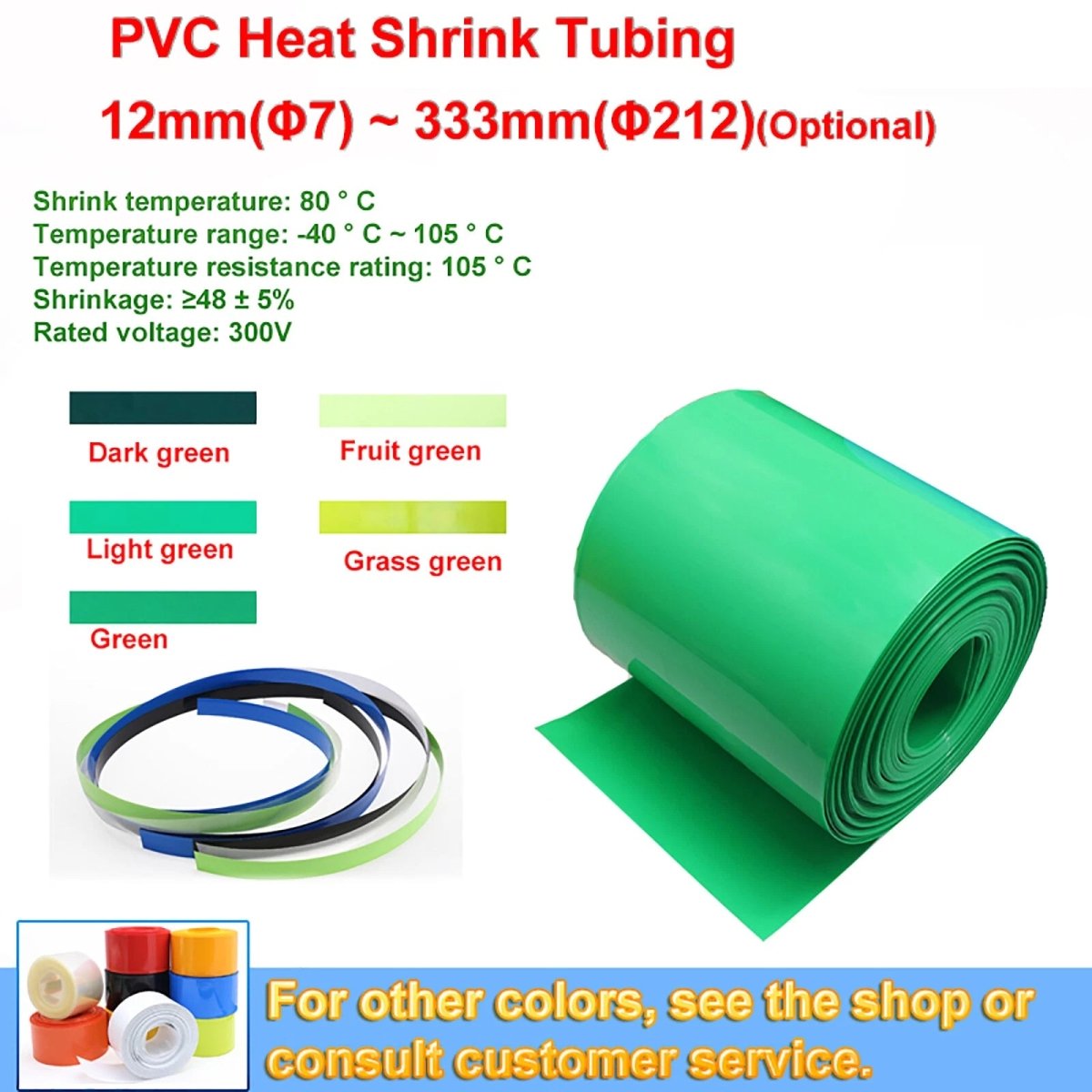 PVC Heat Shrink Tubing for RC Battery Packs — LiPo, NiMH & NiCd Sleeving Wrap - HomeDIYer